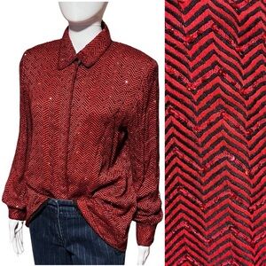 VTG Anage Button-Down Blouse